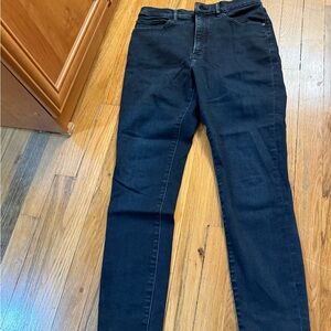 Express Black Denim Jeans